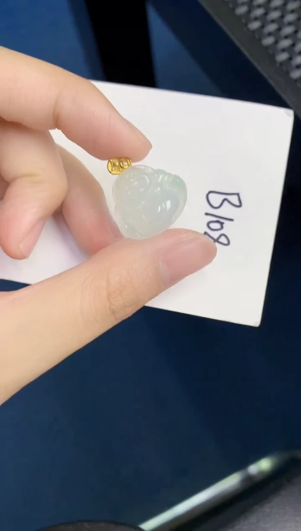 翡翠未镶嵌颈饰天然翡翠緬甸A貨