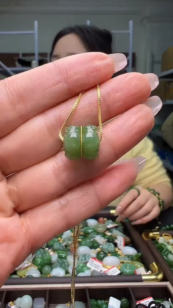 颈饰未镶嵌和田玉（多样性发货.发其一）11.30.47