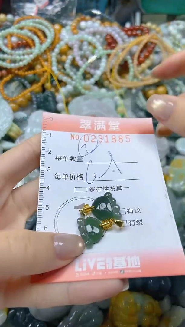 颈饰未镶嵌翡翠闪购0231885