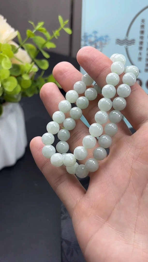 【闪购商品】翡翠手串未镶嵌K245-713 （8m）手串多样性发一