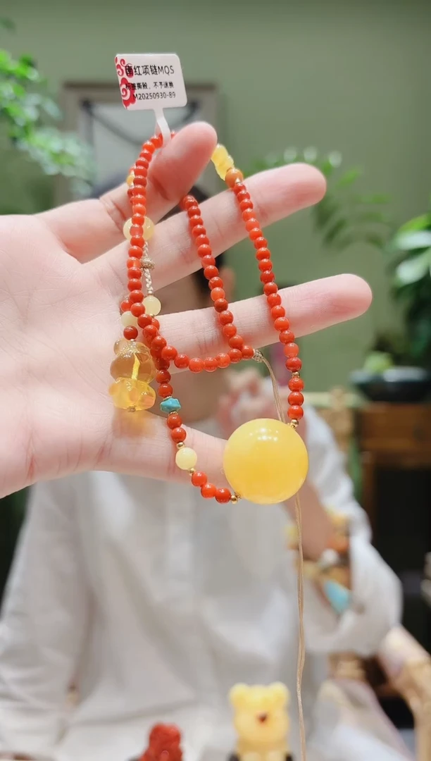 未镶嵌项链南红玛瑙南红项链MQS0930-89