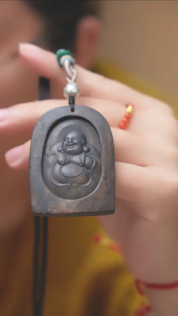 无足银珠宝奇石吊坠