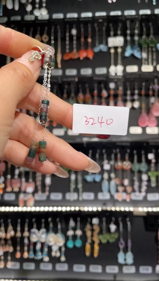 【闪购商品】紫晶耳饰银S925镶嵌喜欢拍