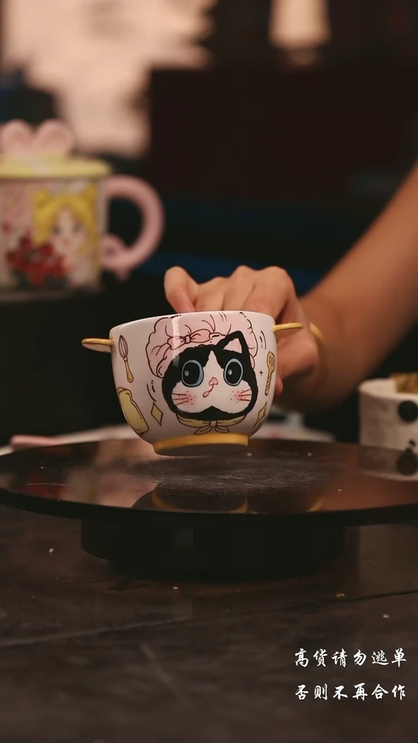 陶瓷景德镇可爱设计师款陶瓷