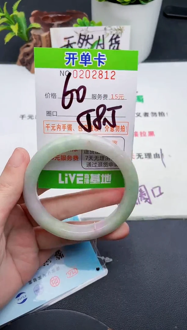 未镶嵌手镯翡翠12天然翡翠A货
