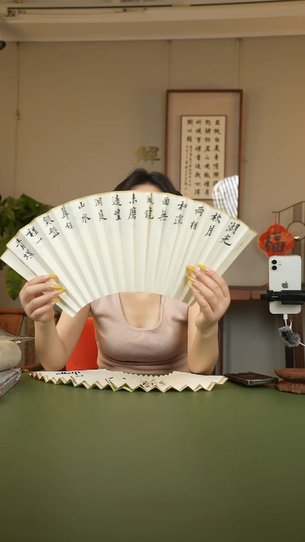 书法书法扇面一个0160644