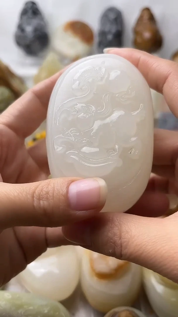 石材古青石棉纹正常不退换兔