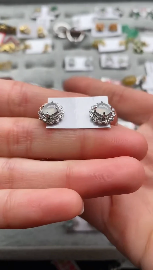 银S925镶嵌戒指翡翠9999999+6