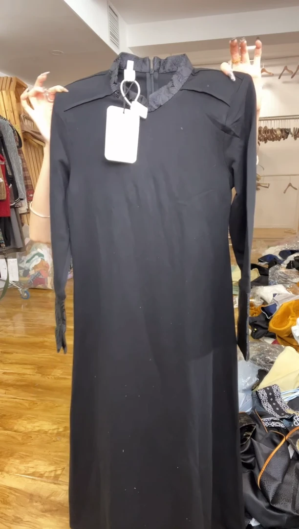 M码       90-105斤  打底裙立领