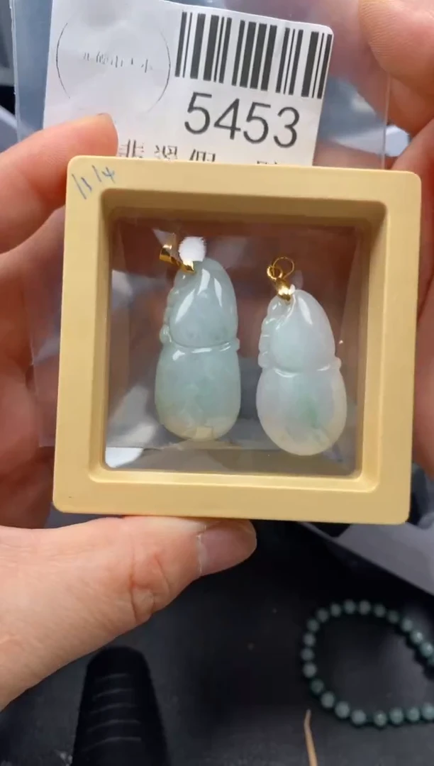 翡翠未镶嵌吊坠(不含链)5453