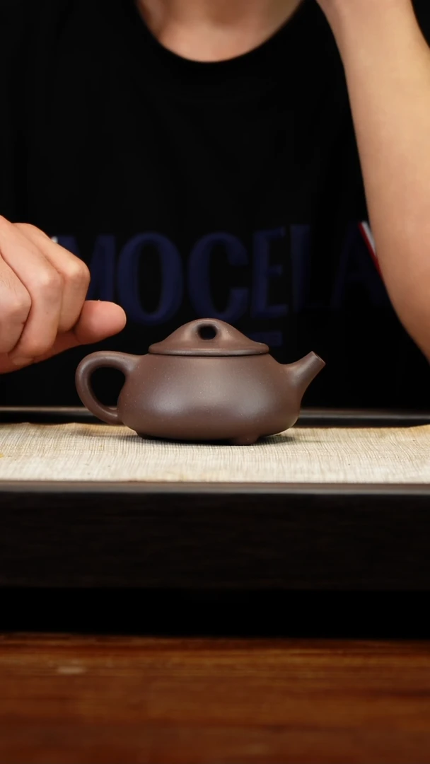 茶壶紫砂無*名四底景州