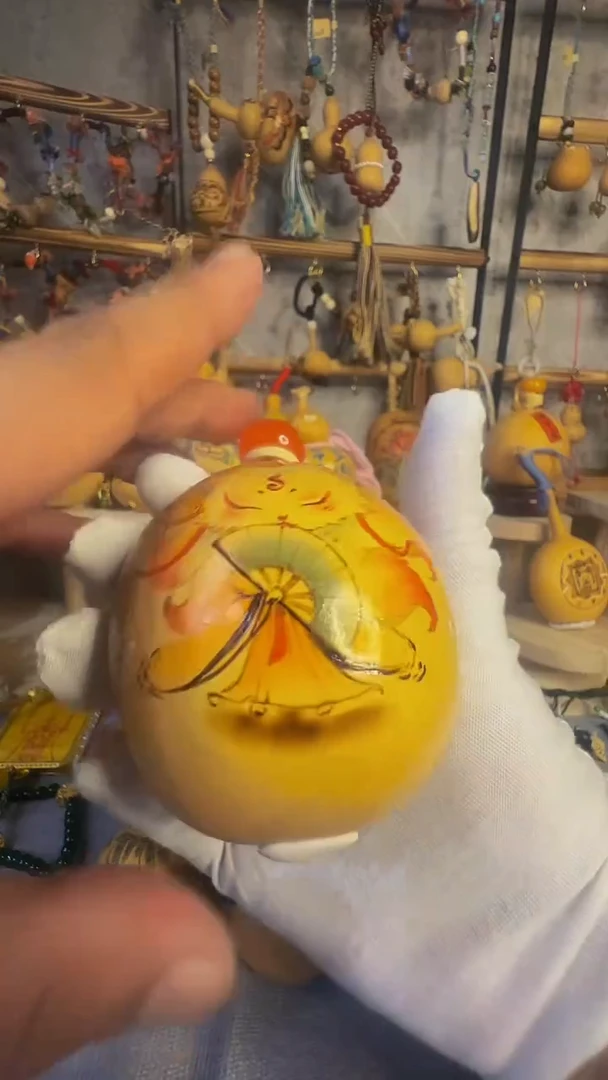 手把件 九尾狐 精品