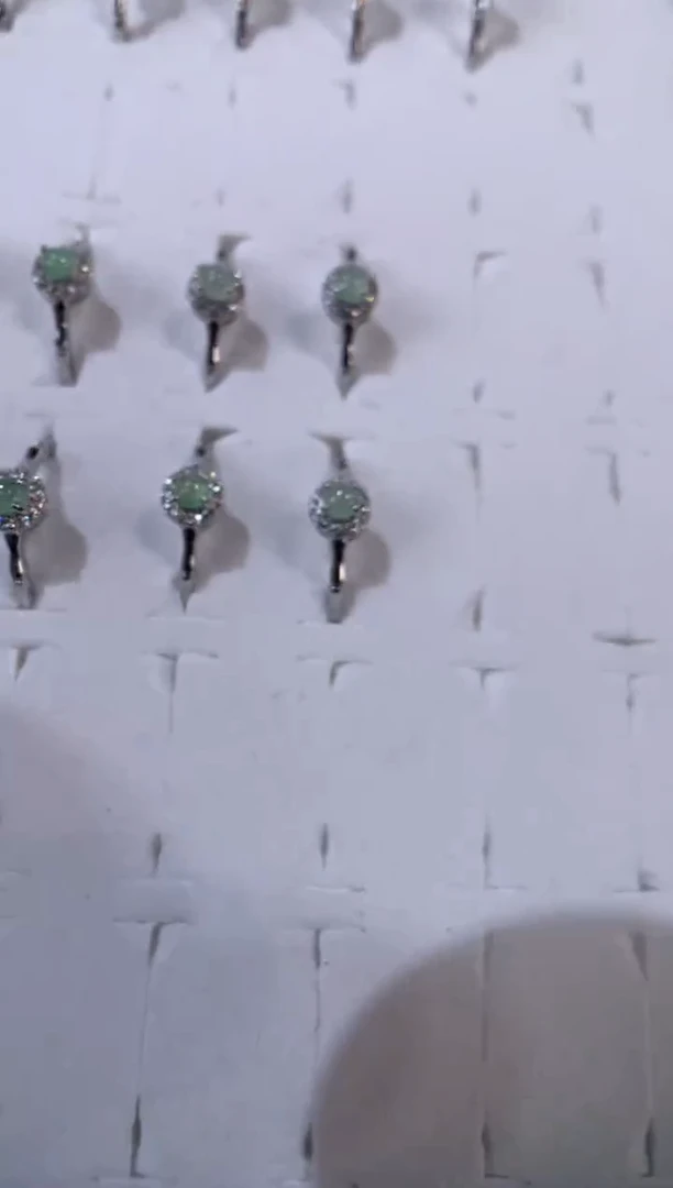 翡翠戒指未镶嵌戒指 多样性发其一