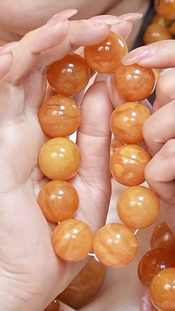 蜜蜡颈饰未镶嵌7860天然蜜蜡珠宝奇石云端妖孽全部保真
