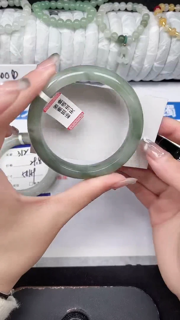 未镶嵌手镯石英质玉313-58/59