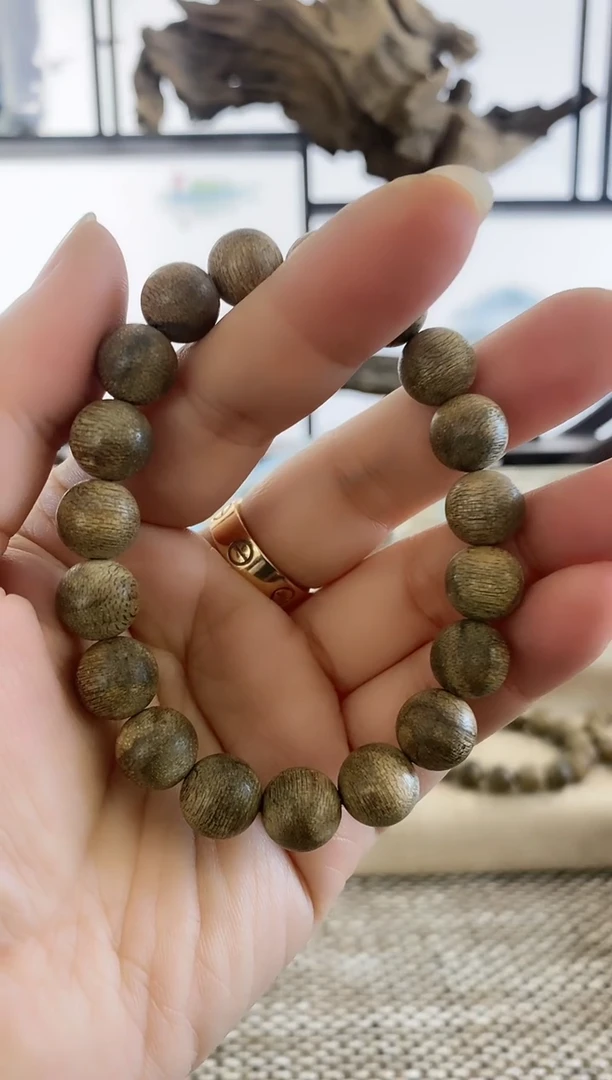 【闪购商品】沉香手串正区万野倒架老料11MM单圈