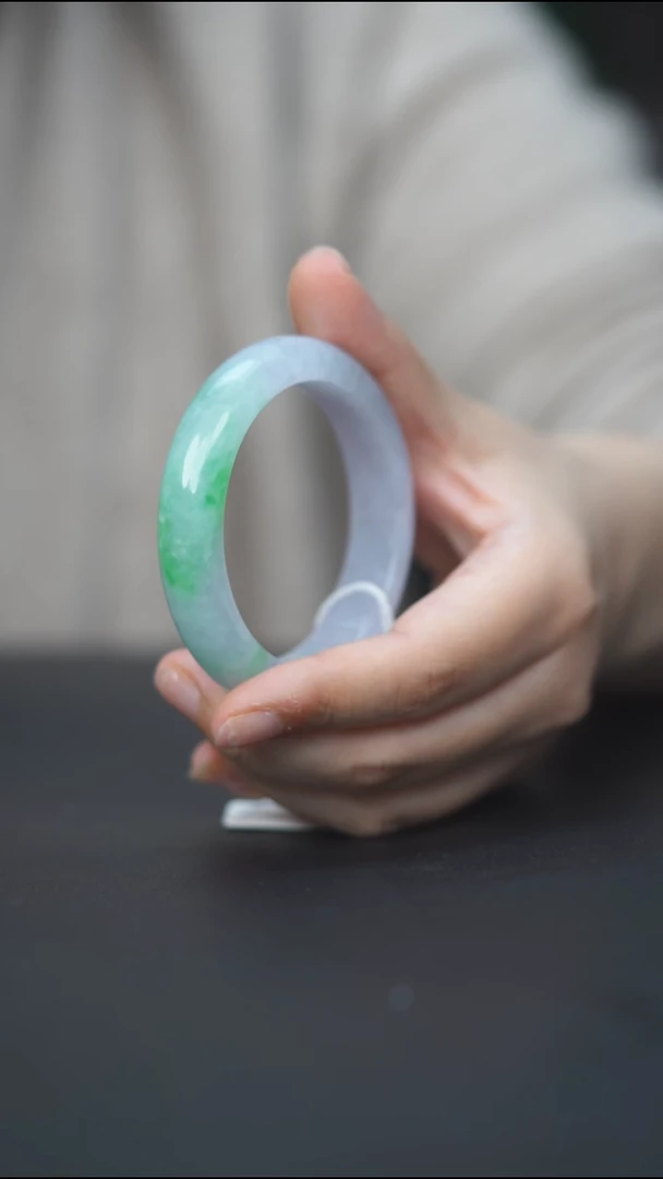 未镶嵌手镯翡翠圈口56.9 HA00584