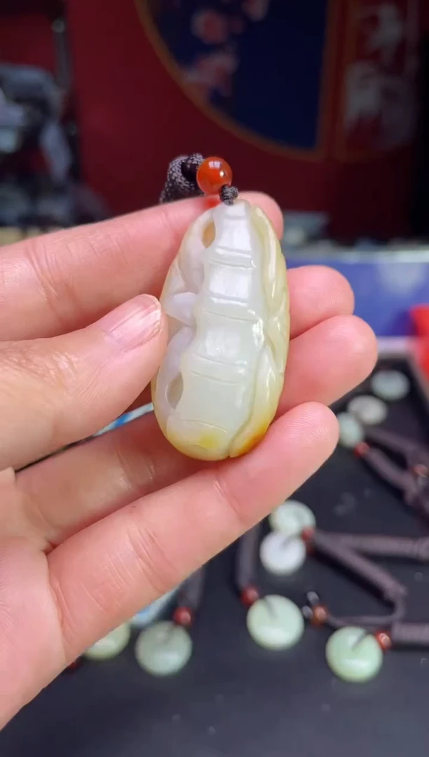 颈饰未镶嵌和田玉123