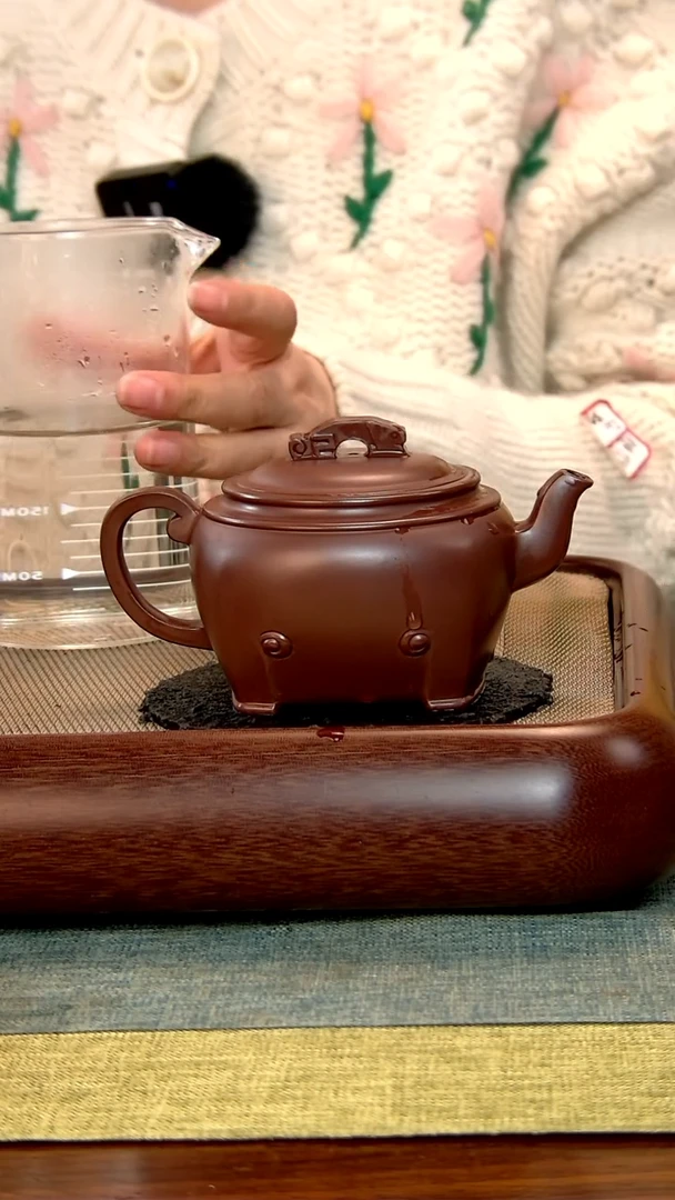 【闪购商品】紫砂茶壶15徐记福康 百年紫砂
