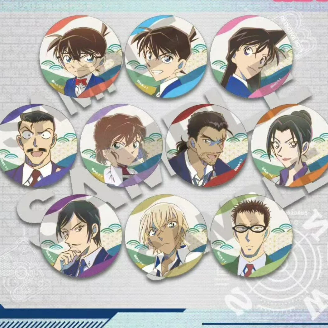 日谷 名侦探柯南 和风海浪吧唧 盲盒代拆