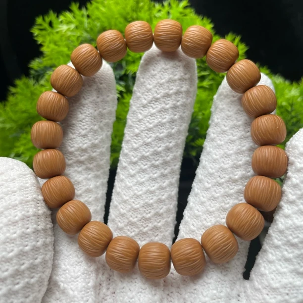 【青雀出品】全品无暇山峦手串凤羽猴头山峦猴头单圈文玩猴头手串