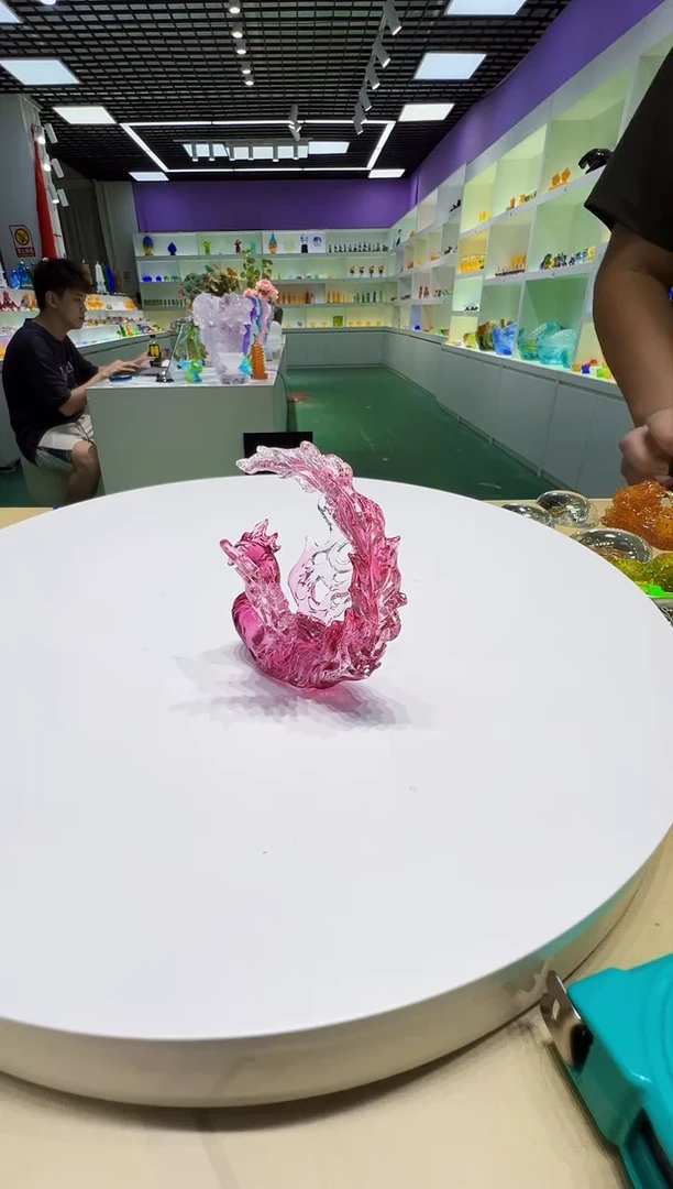 琉璃手工艺品古法脱蜡琉璃摆件