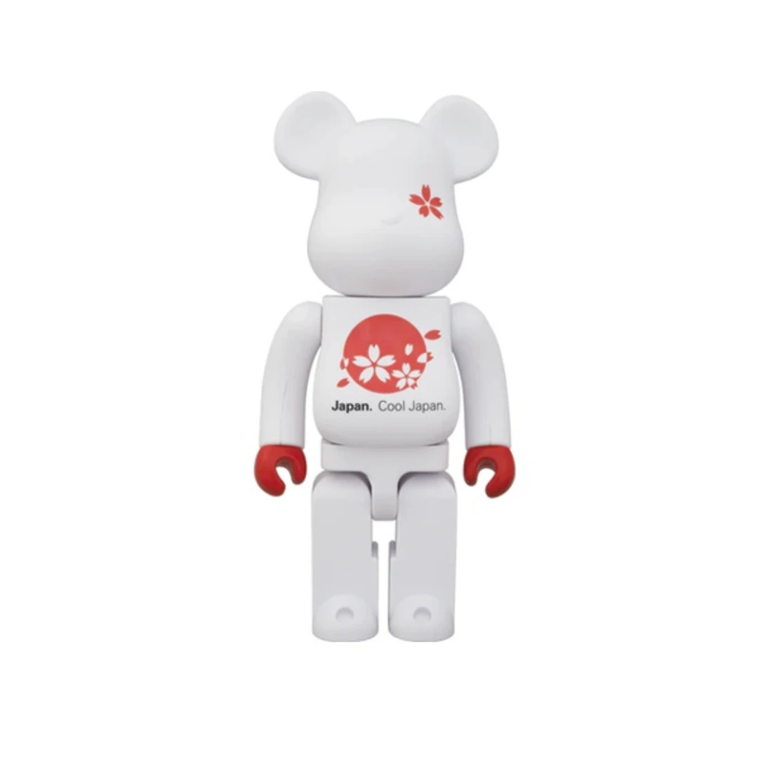 【无盒微瑕疵】Bearbrick CJ Mart 樱花白色 400%