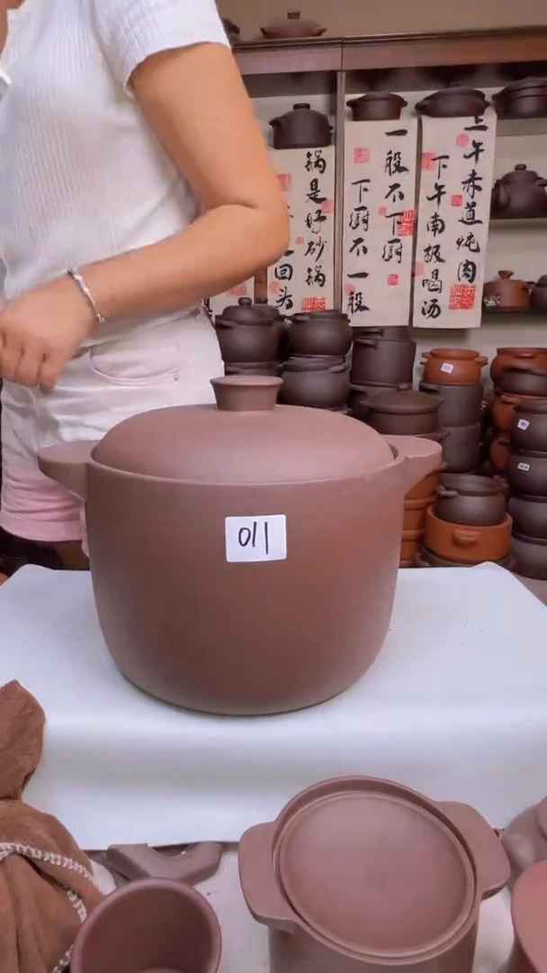宜兴紫砂8升直筒011