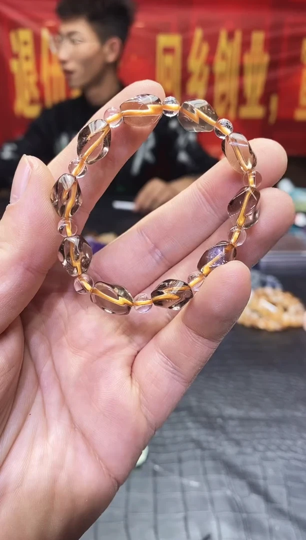 【闪购商品】水晶手串未镶嵌晨曦水晶33