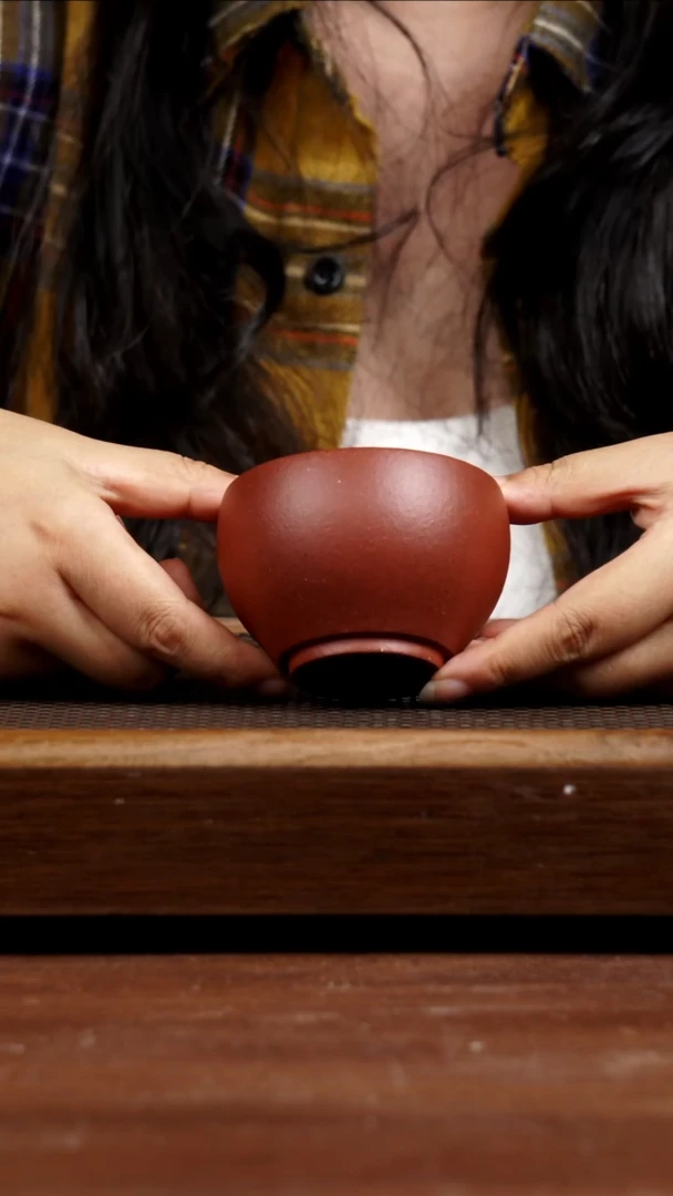 茶壶紫砂四号井底槽青杯子130CC