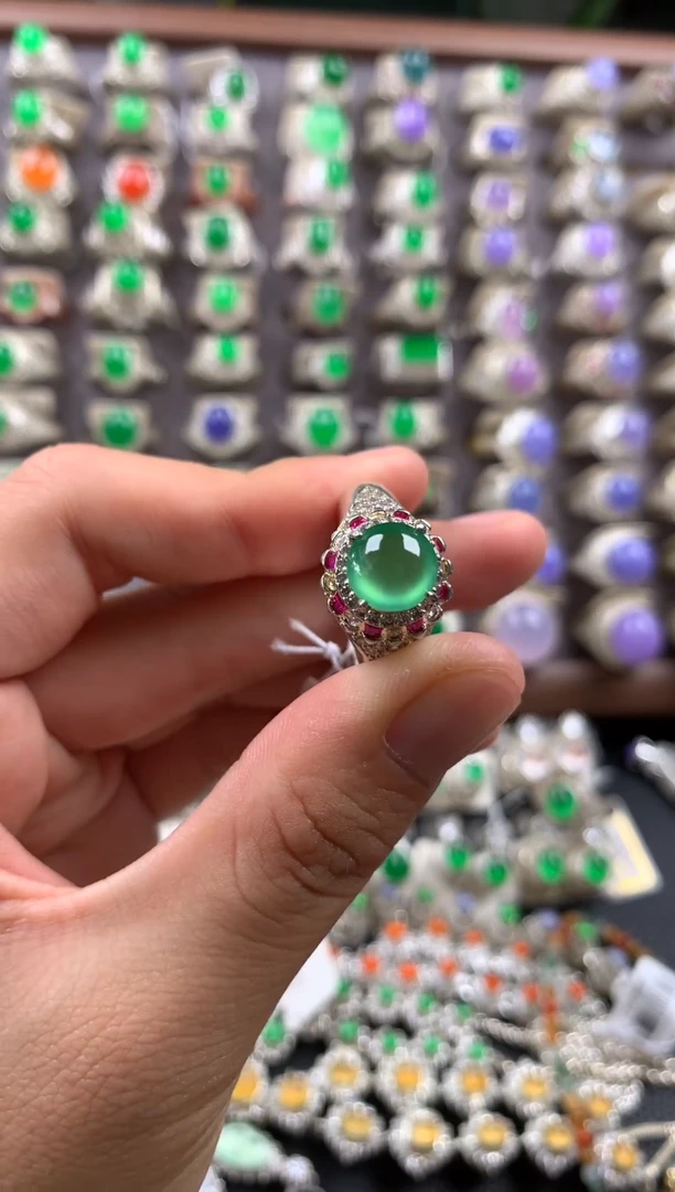 未镶嵌定制翡翠天然缅甸翡翠  9.25