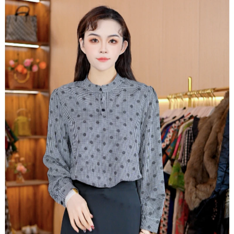 3066-30新款女士小衫上衣