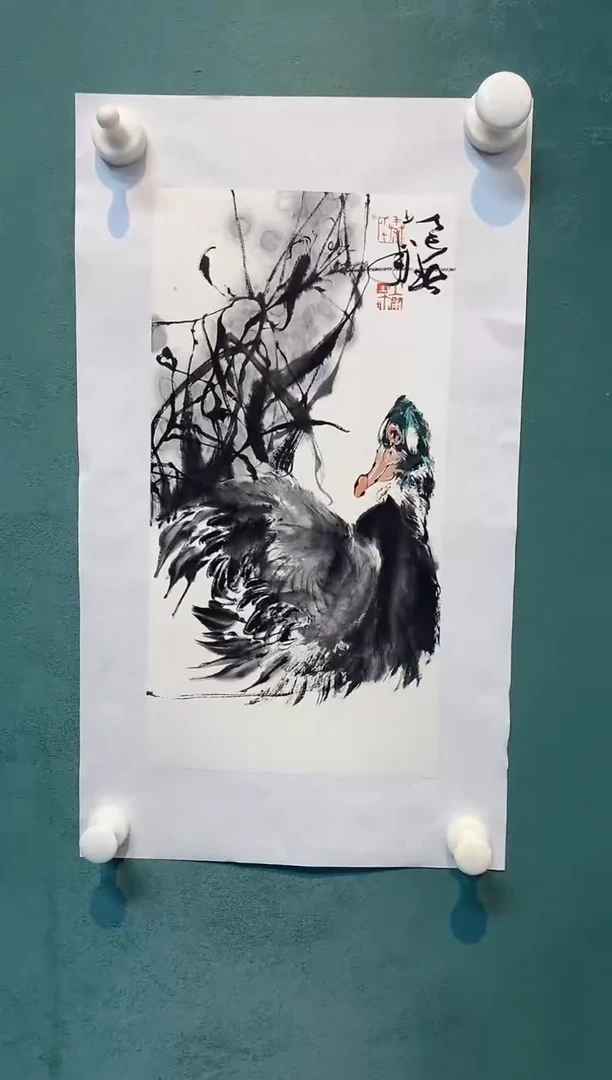 国画用****钟秦少甫老师国画福利