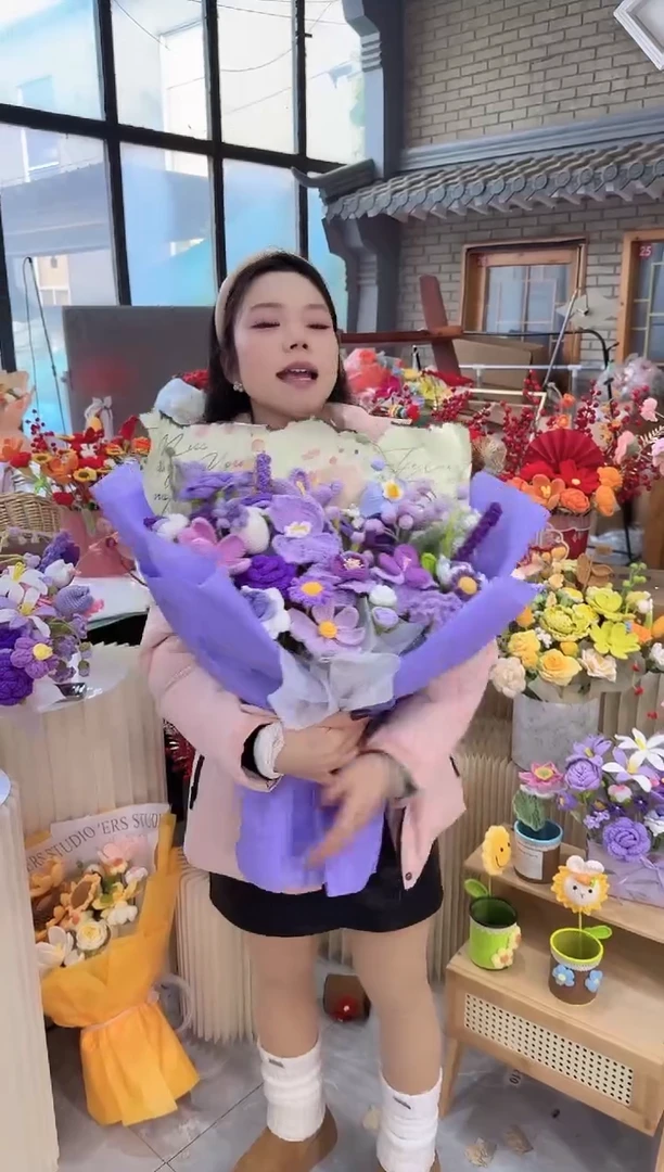 非遗手工定制花束，孤品清仓！