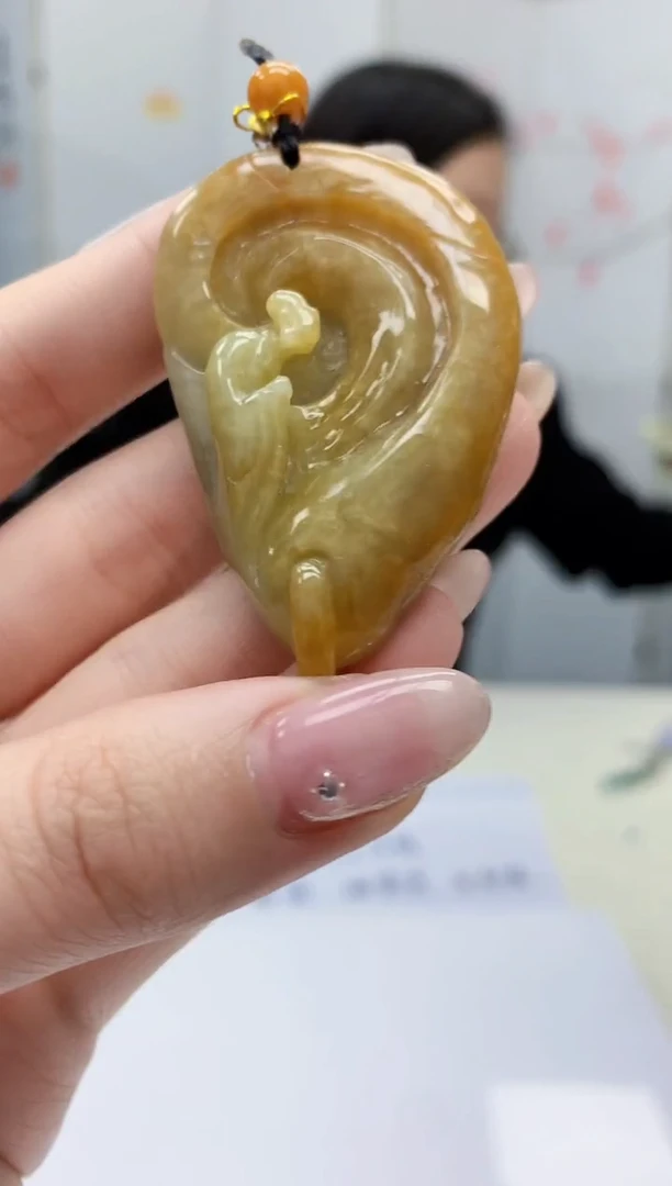 【闪购商品】定制翡翠未镶嵌4852jw-毛货挂件20