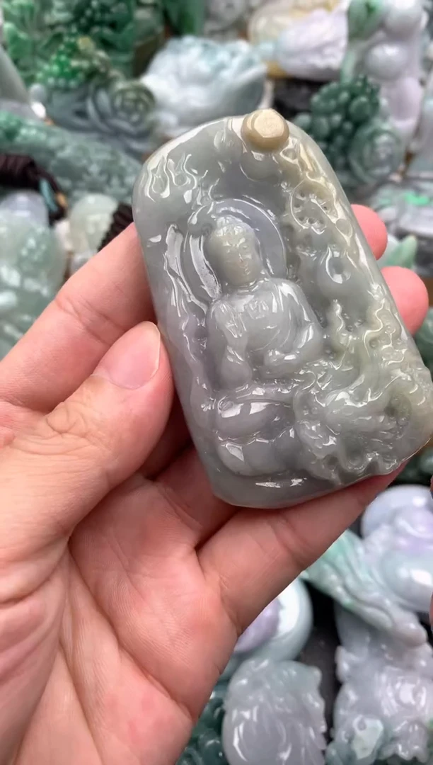 吊坠(不含链)未镶嵌翡翠1