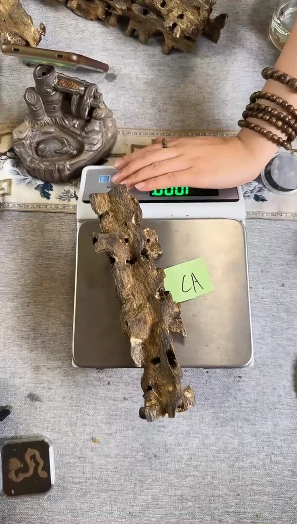 沉香碎屑沉香100克+原材料多样性发货一份