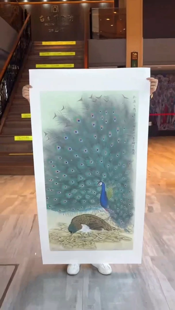 国画国画绘画山水花鸟