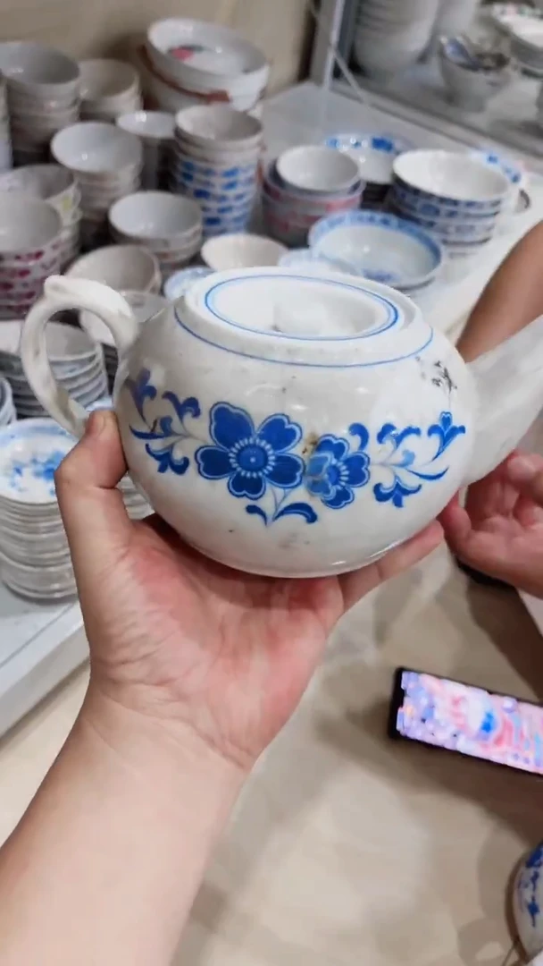微瑕湖南醴陵釉下五彩陶瓷