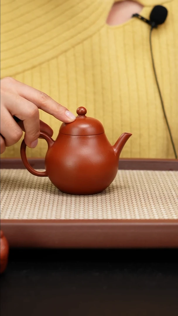 【闪购商品】紫砂茶壶赵庄朱泥高梨160