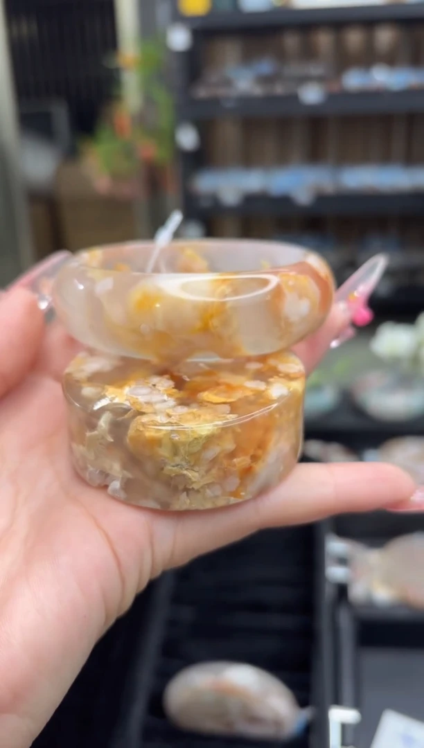 未镶嵌手镯石英质玉76(59圈赠送镯心)