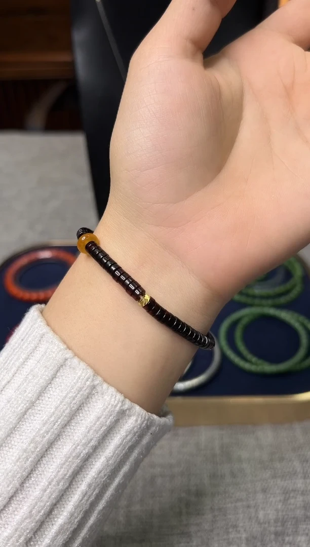 【闪购商品】血珀手链未镶嵌直切手串-122106