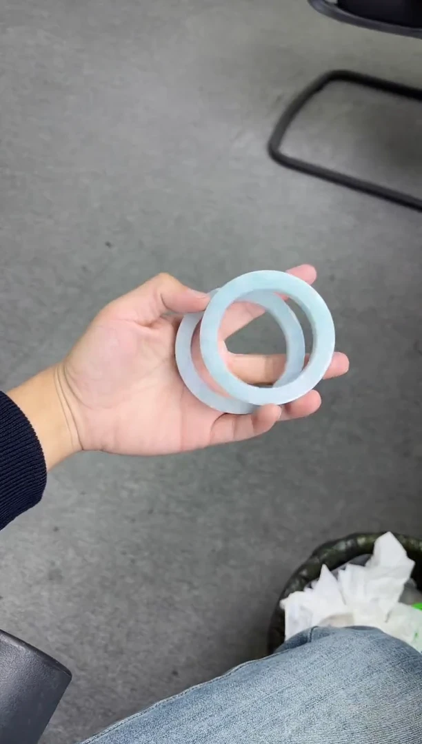 未镶嵌手镯定制翡翠彩*手镯【多样性发货一件】