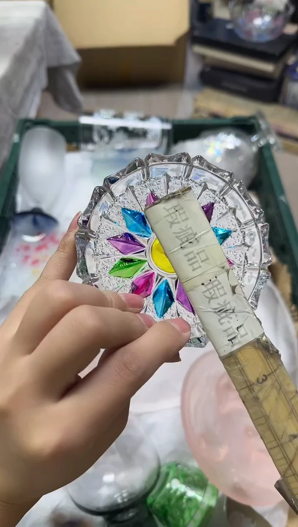 手工艺品玻璃复**贴484
