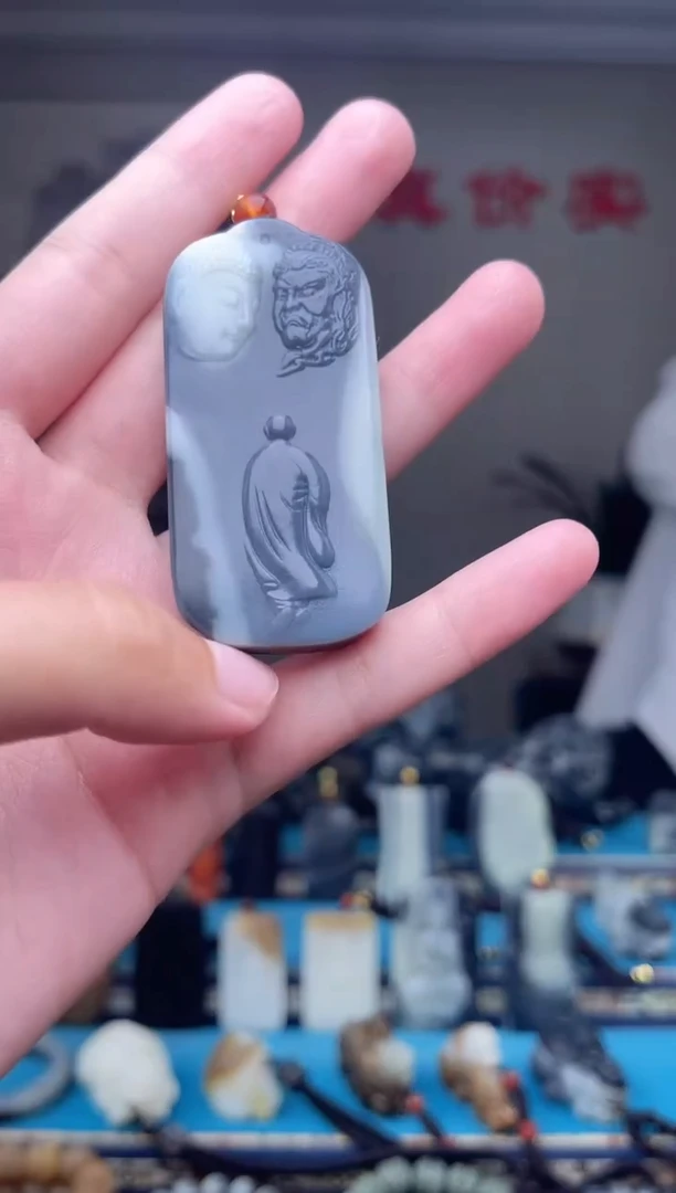 未镶嵌和田玉挂件1