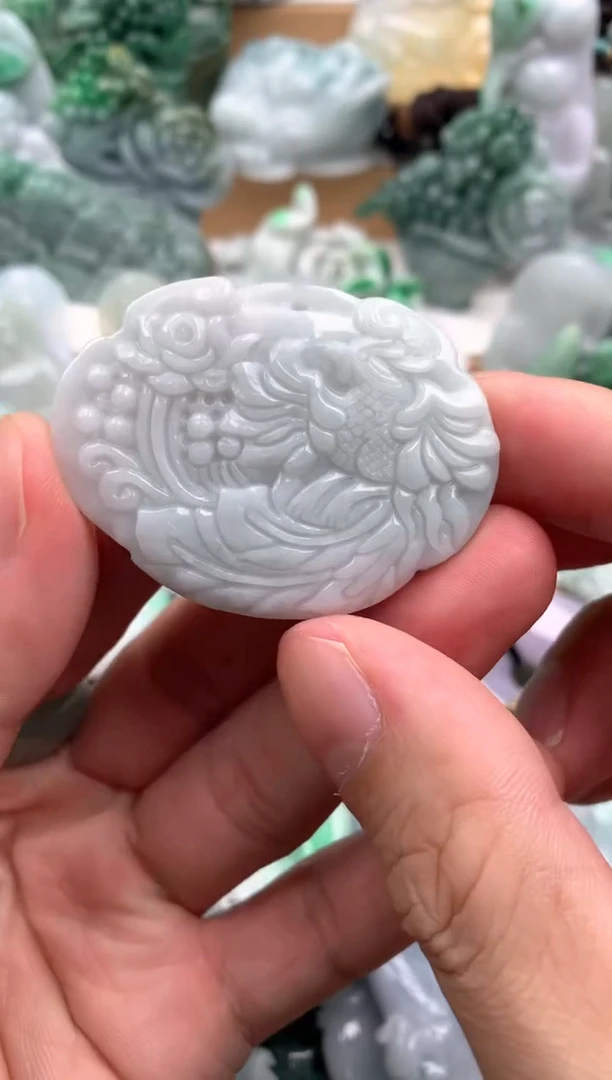 吊坠(不含链)未镶嵌翡翠1