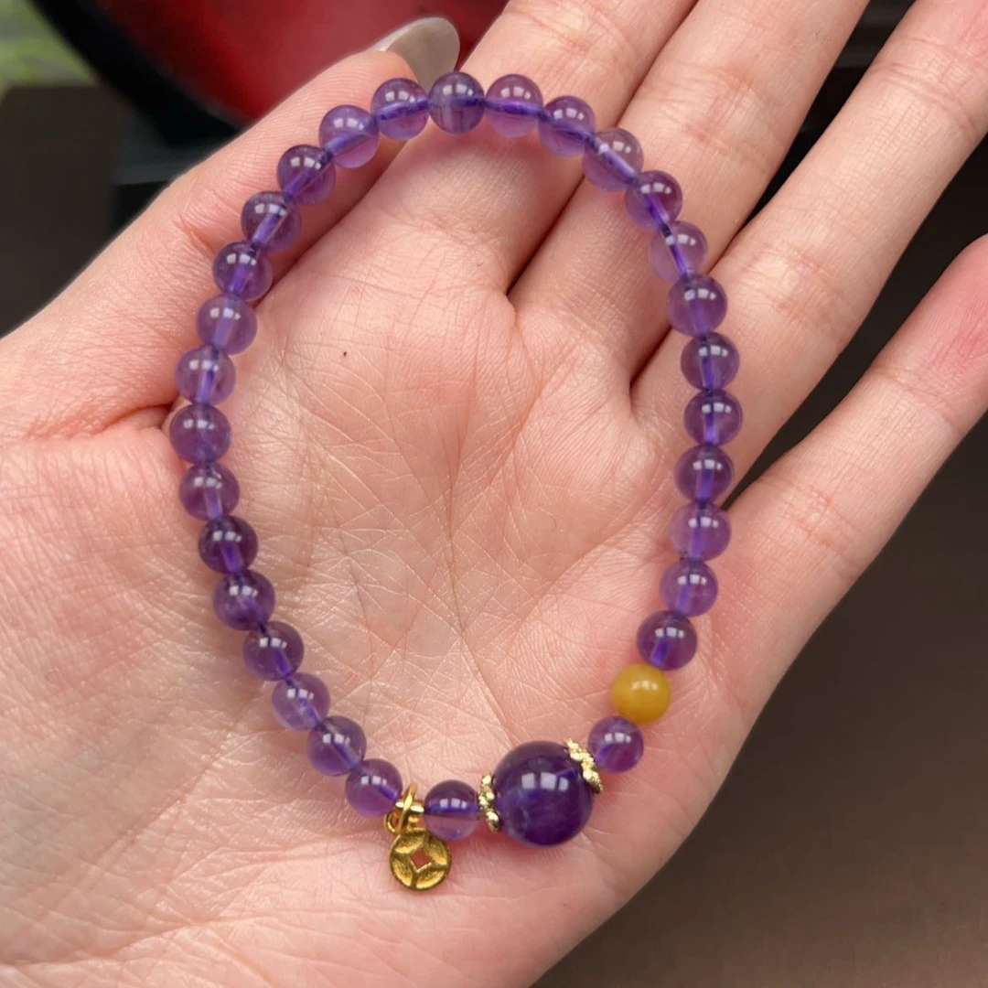 天然紫水晶单圈 533