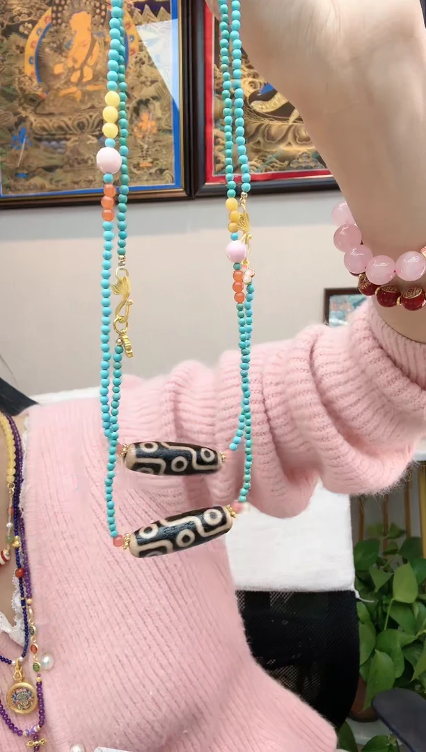 【闪购商品】玛瑙/玉髓项链未镶嵌松松九Y项链