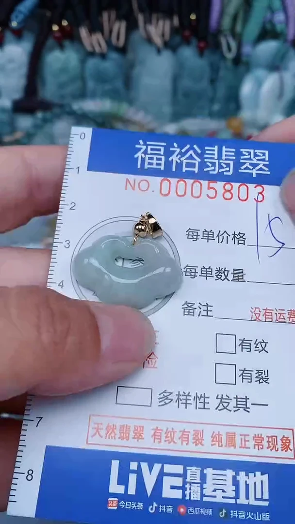 【闪购商品】翡翠颈饰未镶嵌...0005803