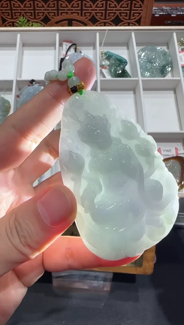 未镶嵌挂件翡翠A货翡翠多样性孤品